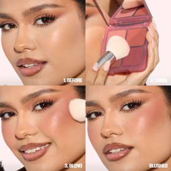 BLUSH FILTER PALETTE (PALETA DE RUBORES E ILUMINADOR)